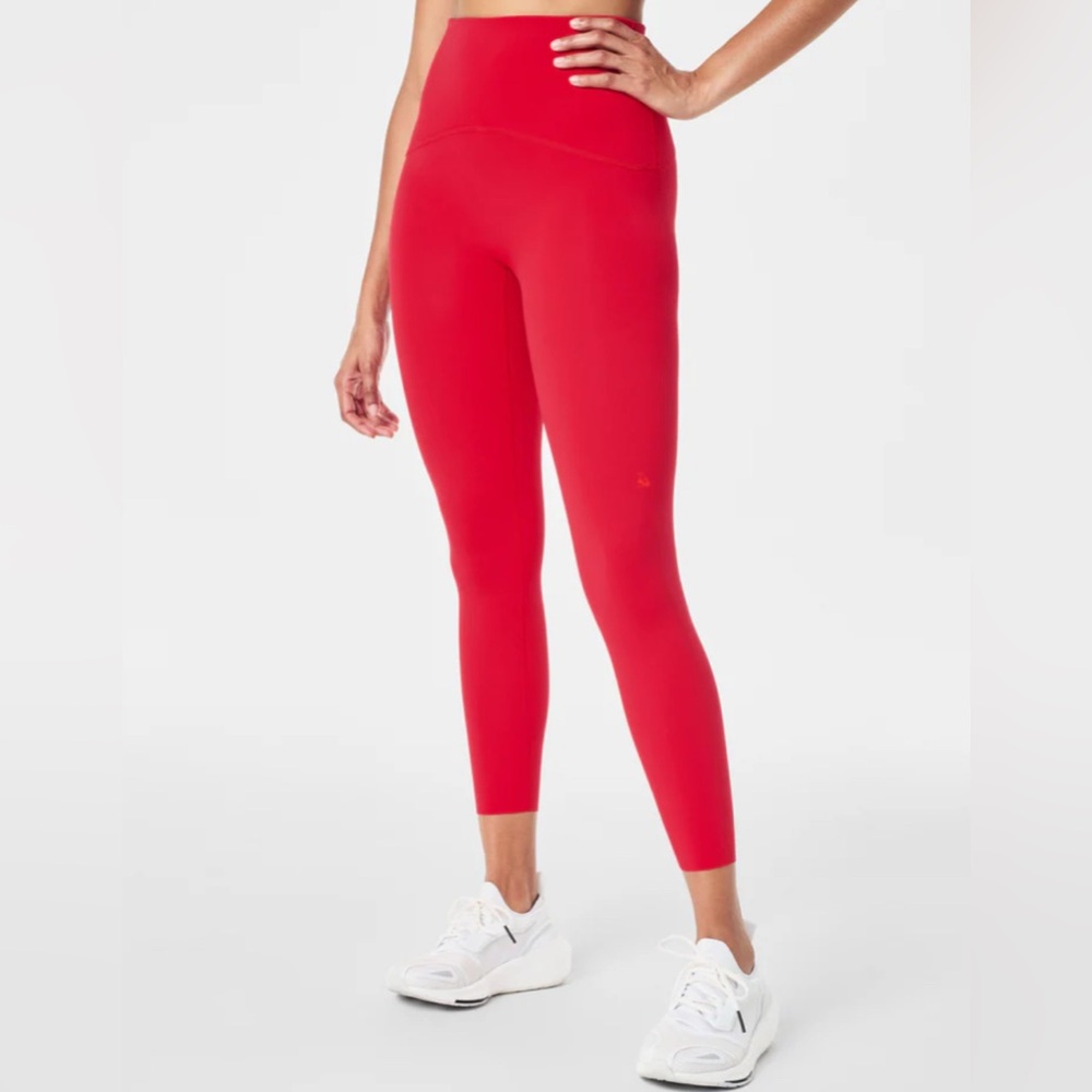 Spanx Booty Boost 7/8 Leggings - NWT - Spanx Red - Medium